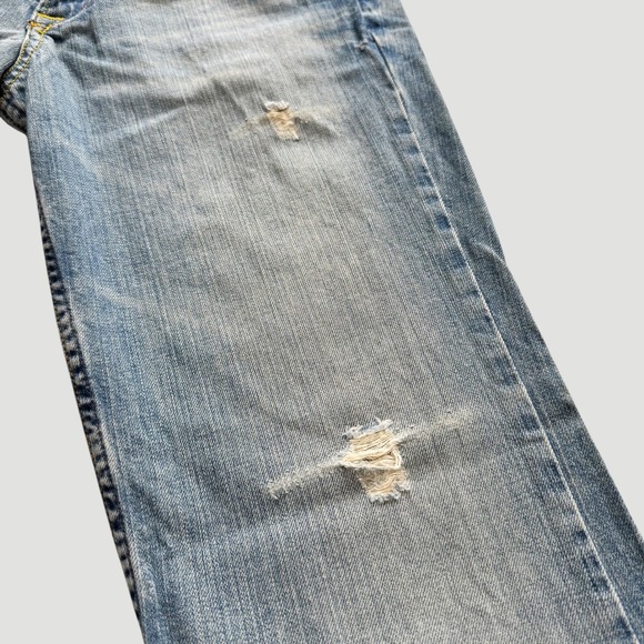 VTG Lucky Brand Juniper Flare Jeans Vintage Y2K Women's sz 8 29 Distressed USA - Picture 10 of 16